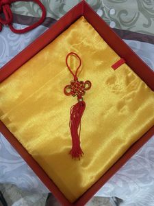 Red Chinese Knot Tassel Decor