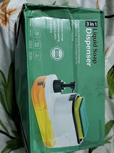 3-in-1 Soap Dispenser with Sponge Holder