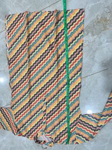 Vibrant Zigzag Print Kurta