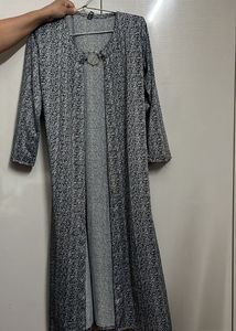 Long Sleeve Printed Cardigan