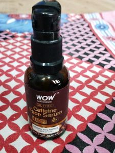 Wow Caffeine Face Serum. 25% Use . 85% Left . Good Product Tested By Doctors