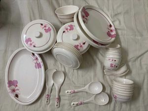 🆕Floral Dinnerware Set - Elegant &amp; Complete
