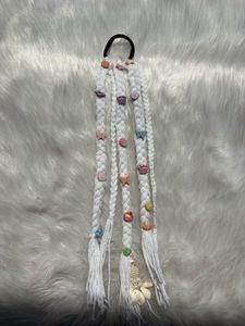Boho Braided Hair Accessory with Charms