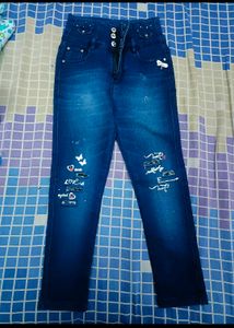 Combo Of Chunmun Brand Jeans For 5-7 Years Girl