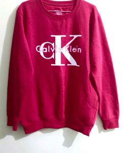 Calvin Klein Red Sweatshirt