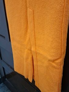 Orange Pencil Skirt