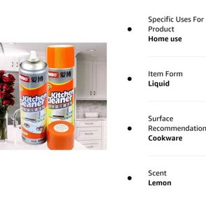 Kitchen Cleaner Spray New Wdt Tag