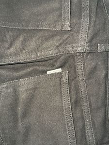 Black Ripped Wide Leg Jeans