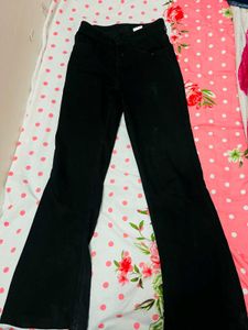 Black Flared Jeans