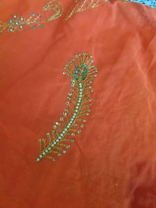 55 Year Vintage Old Saree Unused