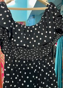 Chic Polka Dot Jumpsuit