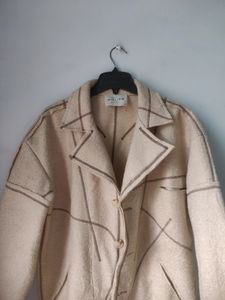 Baggy Beige& Brown Coat