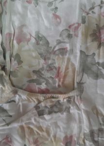 Floral Print Open Suncoat /Shrug / jacket