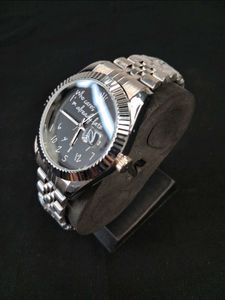 Stylish Watch with "Who Cares" Quote