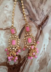Pink Kundan Bridal Jewellery