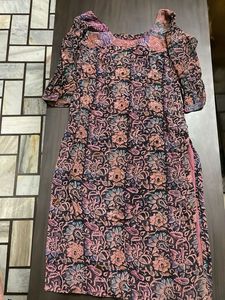 Beautiful Floral Print Kurta