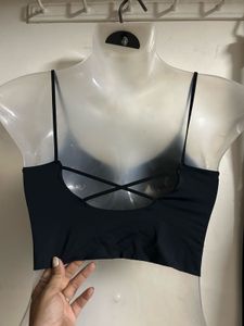 Black Sports Bra