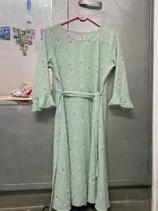 Floral Print Midi Dress