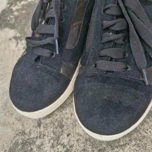 Canvas Slide in Sneakers