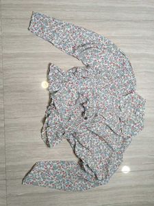 Charming Floral Print Dress