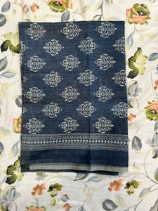 Elegant Blue and green Print dupatta