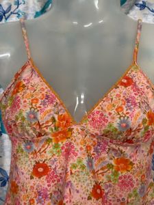 Vintage Zara Floral Print Camisole Top