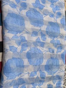 Light Blue Floral Fabric