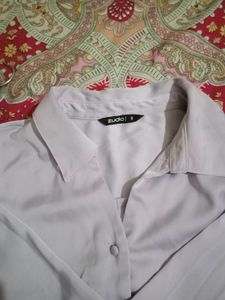 Zudio Light Purple Collared Shirt