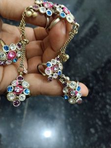Exquisite Ring with Chain