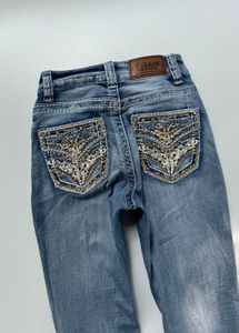 Y2K Embellished Bootcut Jeans
