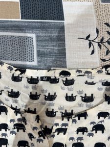 Cute Elephant Print Short kurti Top