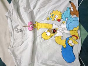 The Simpsons Cropped Graphic Tee