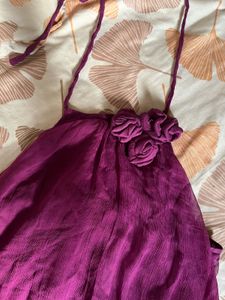 Y2K Fuchsia Halter Top
