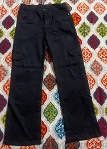 Zara Straight Fit Cargo Jeans
