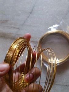 Set of Golden Bangles