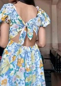 Floral Print Midi Dress