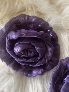 Purple Rose for hairpin/curtains/cushions/etc