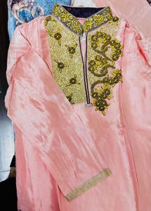 Elegant Pink Kurta Set