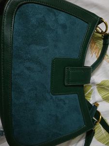Chic Forest Green Handbag