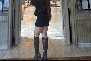 Brown High Boots