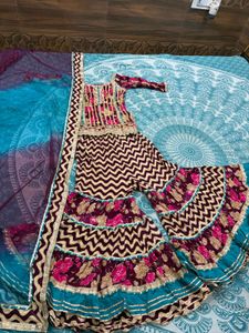 Designer Floral  Suit Set | Traditional Festive We