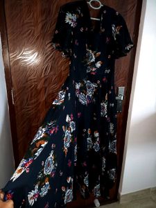 Floral Print Midi Dress