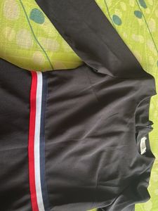 Girls' Red Striped Dress