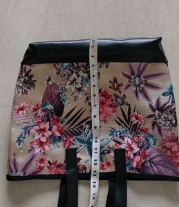 🆕️ Flower Print With Leather Purse Full Astr