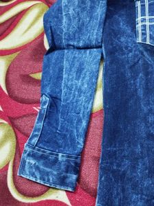 Stylish Blue Denim Shirt for Men