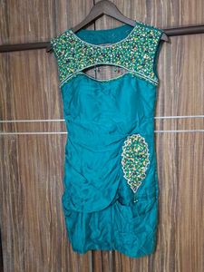 Sea Green Bodycon Dress