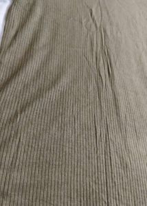 Olive Green Ribbed Top