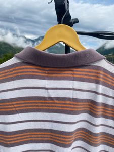 vintage good year Striped Polo Shirt