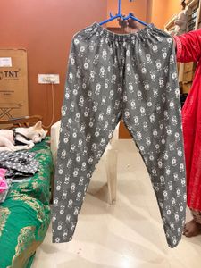 Elegant Grey Floral Kurta Set