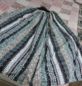 Bohemian Print Maxi Skirt
